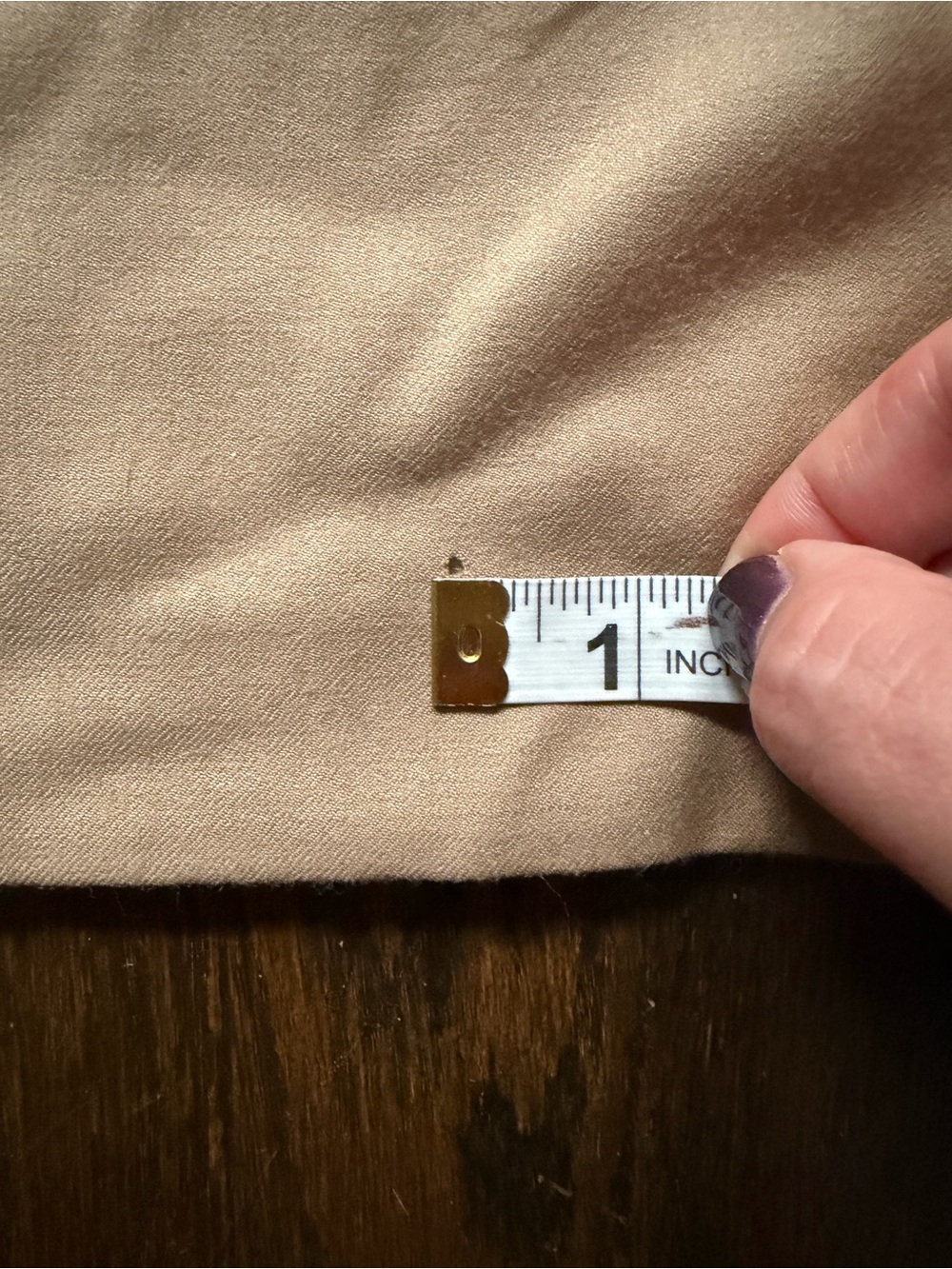Theory Neutral Beige Wool Pencil Skirt with Front Slit - Picture 11 of 11